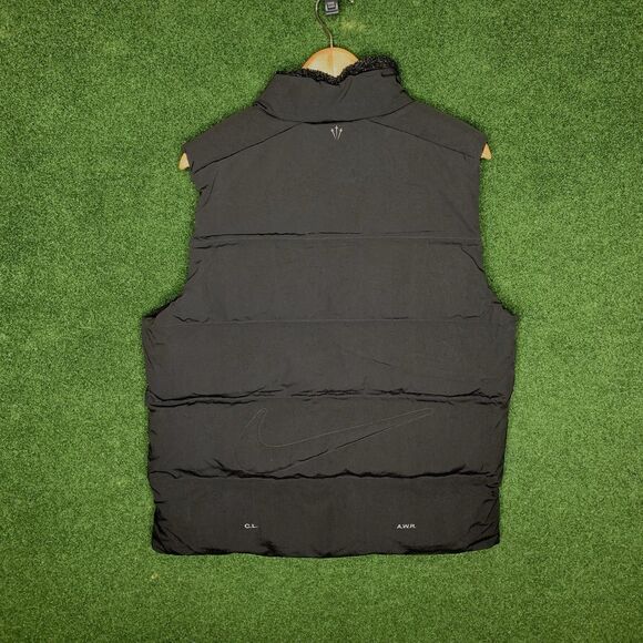 Sz L Nike x NOCTA Drake Tactical Vest Black Nike Tech Puffer Men’s DZ5476-010 - Picture 6 of 10